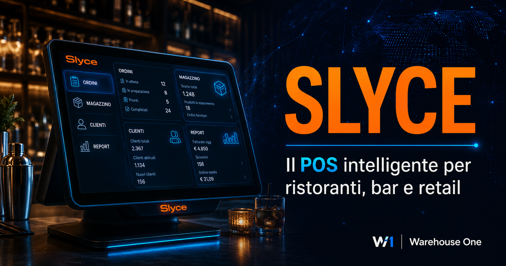 Slyce: il POS intelligente per ristorazione, retail e food business